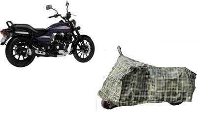 ANLOPE Two Wheeler Cover for Bajaj(Avenger 150 Street, Green)