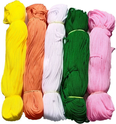 PUSHPA CREATION MACRAME CORD for Craft 5 colour set for Carft Projects