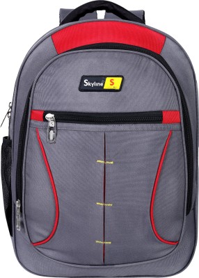 SKYLINE 20 Ltrs Laptop Casual Waterproof Backpack Fits Up to 15 Inch Laptops (Grey) (S-819-G) 20 L Laptop Backpack(Grey)