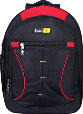 SKYLINE 20 Ltrs Laptop Casual Waterproof Backpack Fits Up to 15 Inch Laptops (Red) (S-819-BLKR) 20 L Backpack(Black)