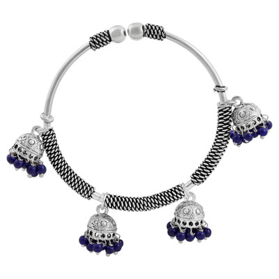 morir Alloy Agate Silver Charm Bracelet