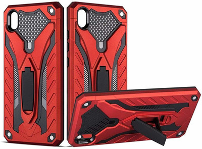 VAKIBO Back Cover for MI Redmi 7A(Red, Rugged Armor)