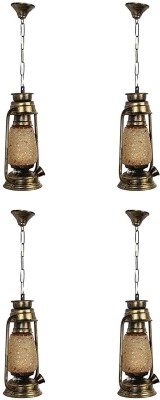 Somil Antique Pendent Light/ Hanging Lamp Of Lantern Design Pendants Ceiling Lamp(Gold)