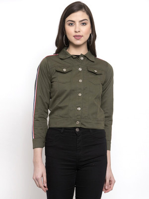 VOXATI 3/4th Sleeve Solid Women Jacket
