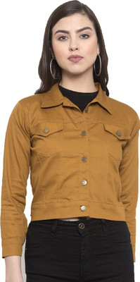 VOXATI 3/4th Sleeve Solid Women Jacket