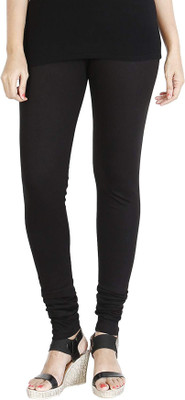 ACD FASHION Churidar  Western Wear Legging(Black, Solid)