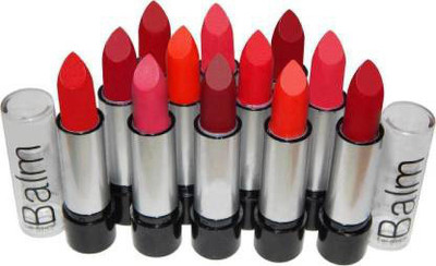 ads j 113 matte lipstick set of 12(Multicolor, 3 g)