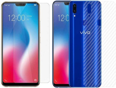 YMYTE Screen Protector Accessory Combo for Vivo V9(Transparent)