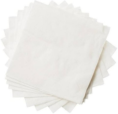 leafysoft Enterprises lesoft White Paper Napkins(50 Sheets)