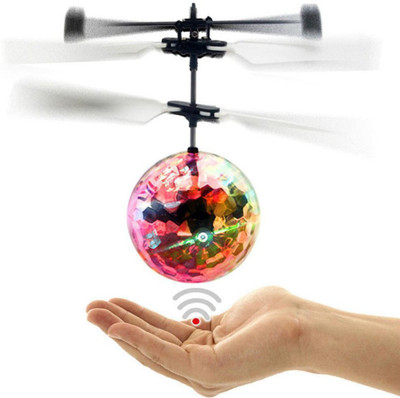 Jamboree Electric RC Flying Ball Luminous Kids Flight Balls Infrared Induction AircraftMulticolor