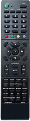 Ehop Compatible Remote for LCD LED TV for VIDEOCON Videocon Remote Controller(Black)
