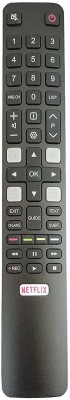 Darahs Universal TV Remote Control Compatible for T-C-L LED/LCD/HD/Smart TV TCL Remote Controller(Black)