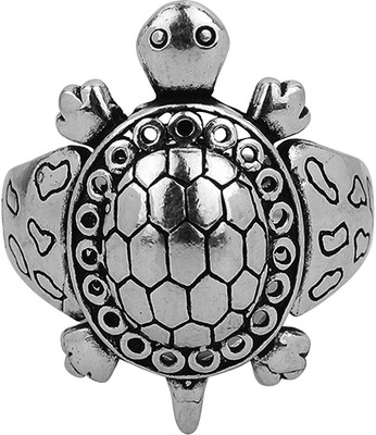 Shopping Dust Tortoise Turtle Ring Vaastu Fengshui Kachua good Luck Ring Charm Finger Ring for Men Women Alloy Silver Plated Ring