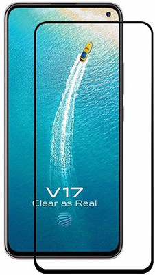 Bodoma Edge To Edge Tempered Glass for Vivo V17(Pack of 1)