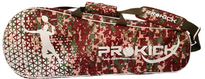 Prokick Camo Fusion Latest Edition Badminton Kitbag with Double Zipper Compartment 1(Brown, Kit Bag)