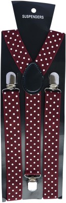 LOOPA Y- Back Suspenders for Men(Maroon)