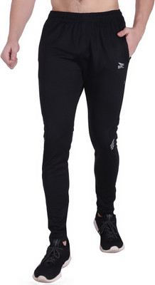 stars collection Solid Men Black Track Pants