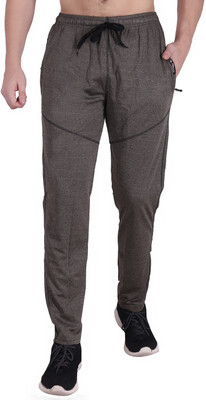 stars collection Self Design Men Grey Track Pants