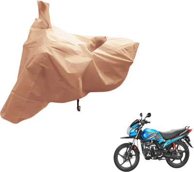 Auto Hub Two Wheeler Cover for Hero(Passion Pro TR, Beige)