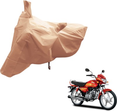 AUTYLE Two Wheeler Cover for Hero(CD deluxe, Beige)