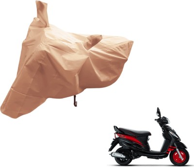 Auto Hub Two Wheeler Cover for Mahindra(Rodeo, Beige)