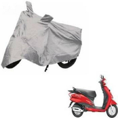 Shree ji traders Two Wheeler Cover for Hero(Duet, Silver)
