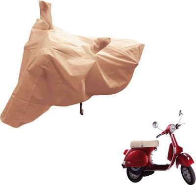 Auto Hub Two Wheeler Cover for LML(Star Euro, Beige)