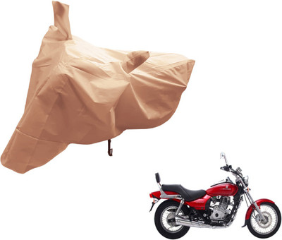 MOCKHE Two Wheeler Cover for Bajaj(Avenger 220 DTS-i, Beige)