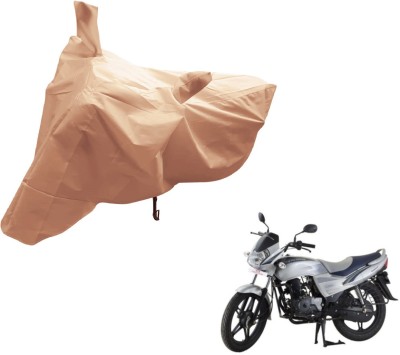 Auto Hub Two Wheeler Cover for LML(Freedom, Beige)