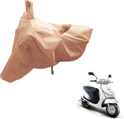 MOCKHE Two Wheeler Cover for Mahindra(Duro DZ, Beige)