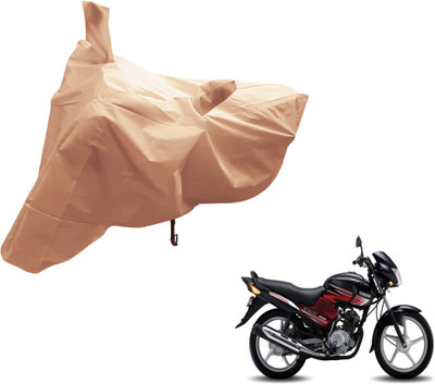 Auto Hub Two Wheeler Cover for Yamaha(YBR 125, Beige)