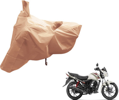 Auto Hub Two Wheeler Cover for Suzuki(Sling Shot Plus, Beige)