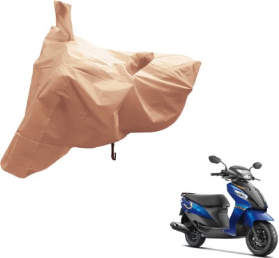 MOCKHE Two Wheeler Cover for Suzuki(Beige)