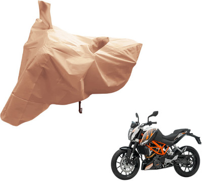 MOCKHE Two Wheeler Cover for KTM(Duke 390, Beige)