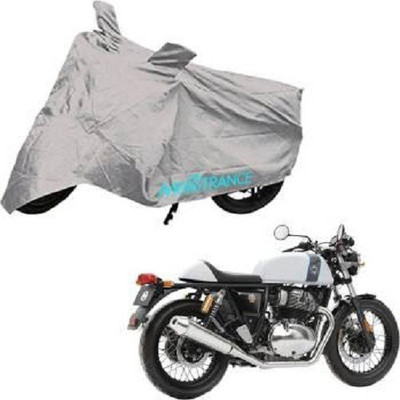 Shree ji traders Two Wheeler Cover for Royal Enfield(Silver)