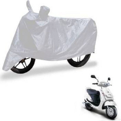 Shree ji traders Two Wheeler Cover for Mahindra(Duro DZ, Silver)