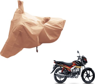 Auto Hub Two Wheeler Cover for Mahindra(Centuro, Beige)