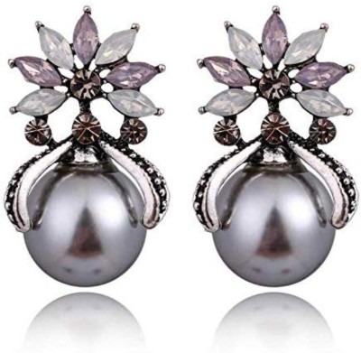 YouBella Stylish Latest Design Pearl Jewellery Pearl Alloy Drops & Danglers