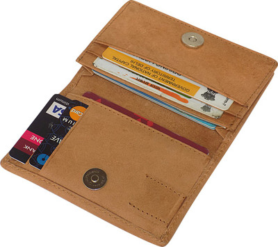 Style 98 15 Card Holder(Set of 1, Khaki)