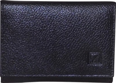 Style 98 Women Casual Black Genuine Leather Card Holder(10 Card Slots)