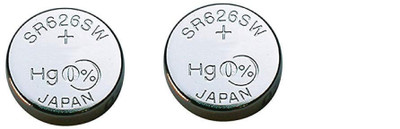 VGS MARKETINGS 2pcs 1.55V AG4  SR626 377 LR626 LR66 SR66 SR626SW 377A Button Cell Watch Coin G4 Batteries For Gadgets Watches  Battery(Pack of 2)