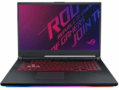 Asus ROG-Strix Core i5 9th Gen - (4 GB/Windows 10 Home/4 GB Graphics/NVIDIA Geforce GTX GTX1650-4GB) G731GT-H7180T Gaming Laptop(17.3 inch, Black)