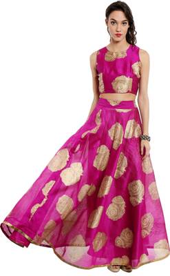 IRA SOLEIL Printed Stitched Lehenga Choli Price History