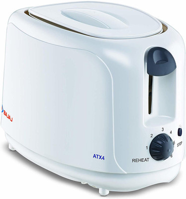 Bajaj 750 WATT Watt Pop-up Toaster (White) 750 W Pop Up Toaster(White)