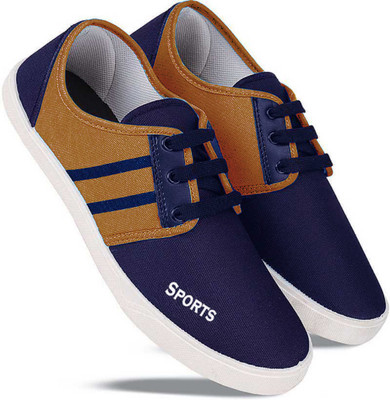 World Wear Footwear Men 5014 Latest Collection Stylish Casual Sports Loafers Shoes Sneakers Shoes Sneakers For Men(Brown)