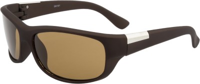 Fair-x Rectangular Sunglasses(For Men & Women, Brown)