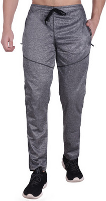 stars collection Self Design Men Grey Track Pants
