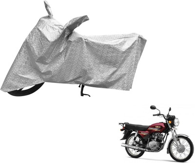 Auto Hub Waterproof Two Wheeler Cover for Yamaha(Crux, Silver)