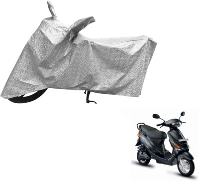 MOCKHE Waterproof Two Wheeler Cover for Hero(E Sprint, Silver)