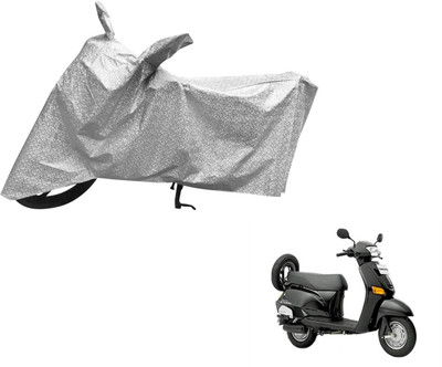 MOCKHE Waterproof Two Wheeler Cover for Honda(Silver)